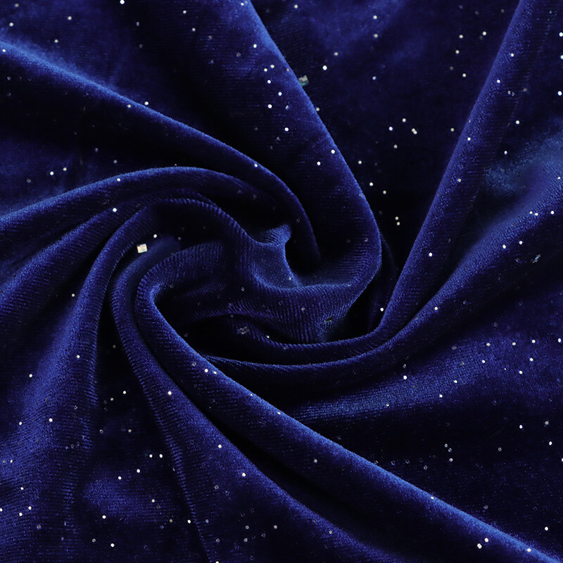 Dress Foil Evening Polyester Warp Knit Fabric for Dress Wholesale Supp 4